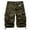 Green, variant on Brondbend Cargo Shorts Men's Work Shorts for Men Construction Multi Pockets Zipper Shorts Solid Color Casual Comfy Loose Fit Weekend Sports Workwear Pants Black L