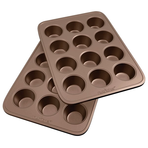 Photo 1 of 1 PCK Nutrichef Nutrichef Nc2trcp3 Non-stick Carbon Steel Muffin Pan