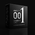 thumbnail image 4 of 3 condones de ácido hialurónico OLO, condones lubricados de látex ultrafinos (negro) Likrtyny  Cuidado Belleza, 4 of 5