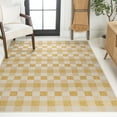 thumbnail image 4 of JONATHAN Y TUSCAN SUN 4 x 6 Area Rug, Darcy Traditional Geometric Bold Gingham - Yellow/Cream, TSN201D-4, 4 of 9