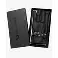 thumbnail image 5 of Sheepskin Leather Gloves for Women Windproof Warm Outdoor Driving Esphine Winter Gloves Black (L), 5 of 6
