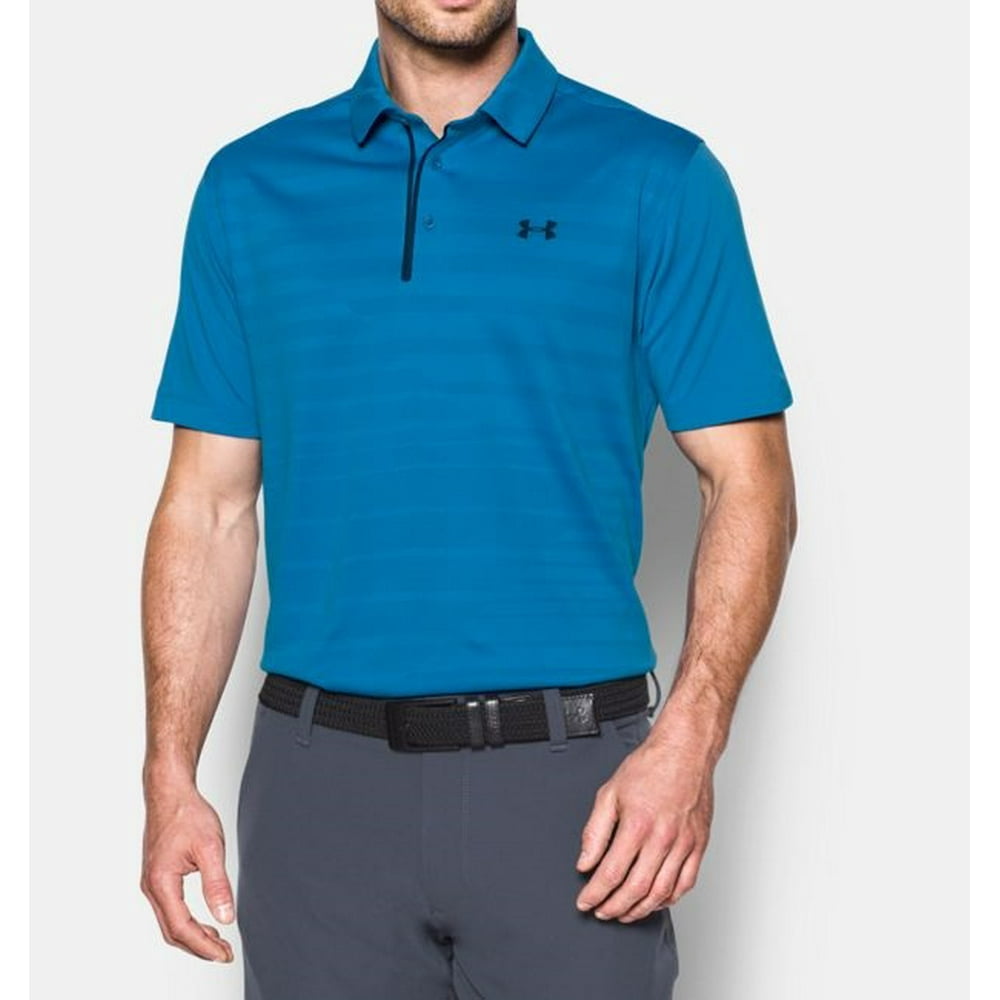 Under Armour NEW Under Armour SwingCool Jordan Spieth Brilliant Blue XXL Golf Shirt Walmart