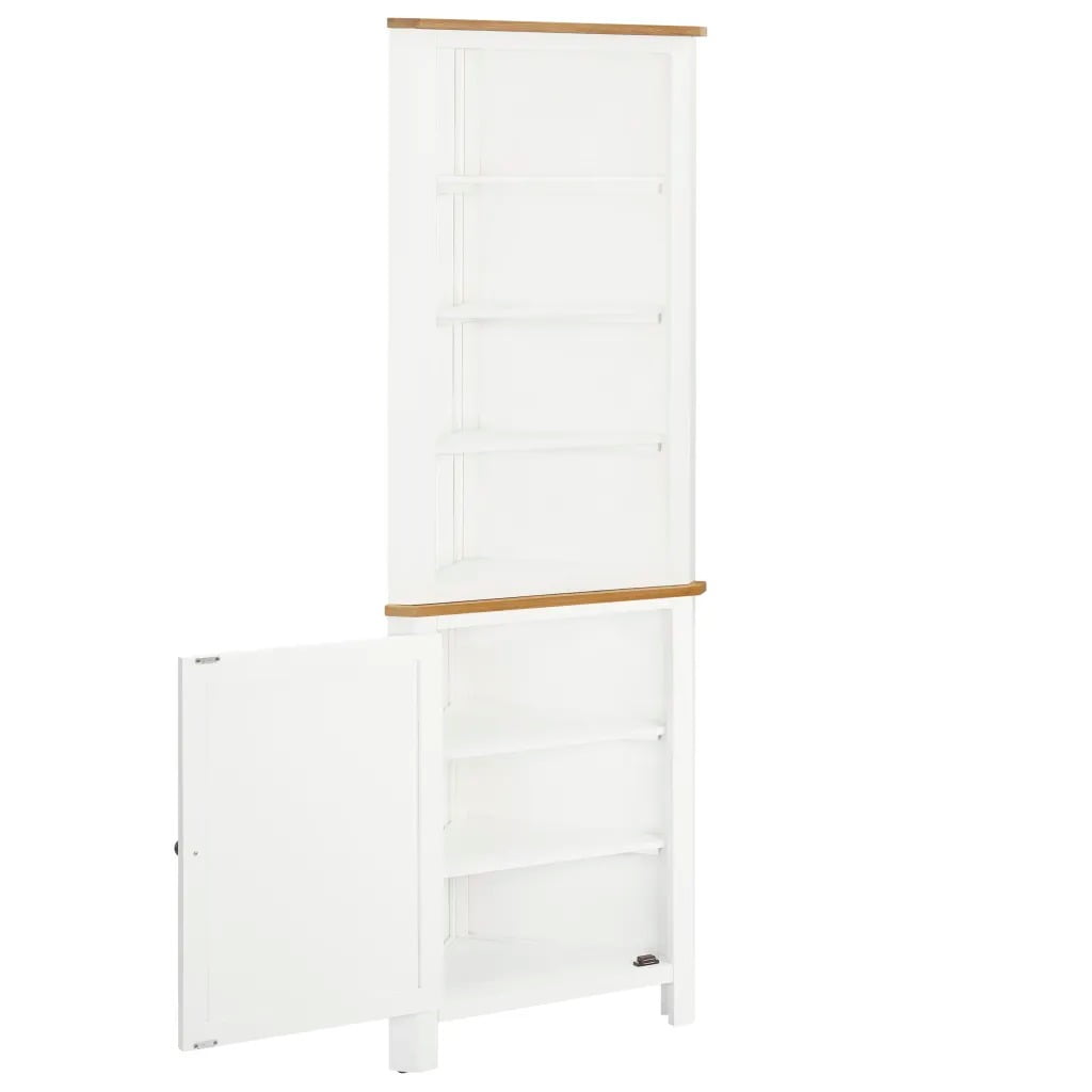 Wood Corner Storage 23"