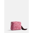 thumbnail image 2 of Scenario Women's Zip Pouch with Fringe Tassel, Red Print, 2 of 5