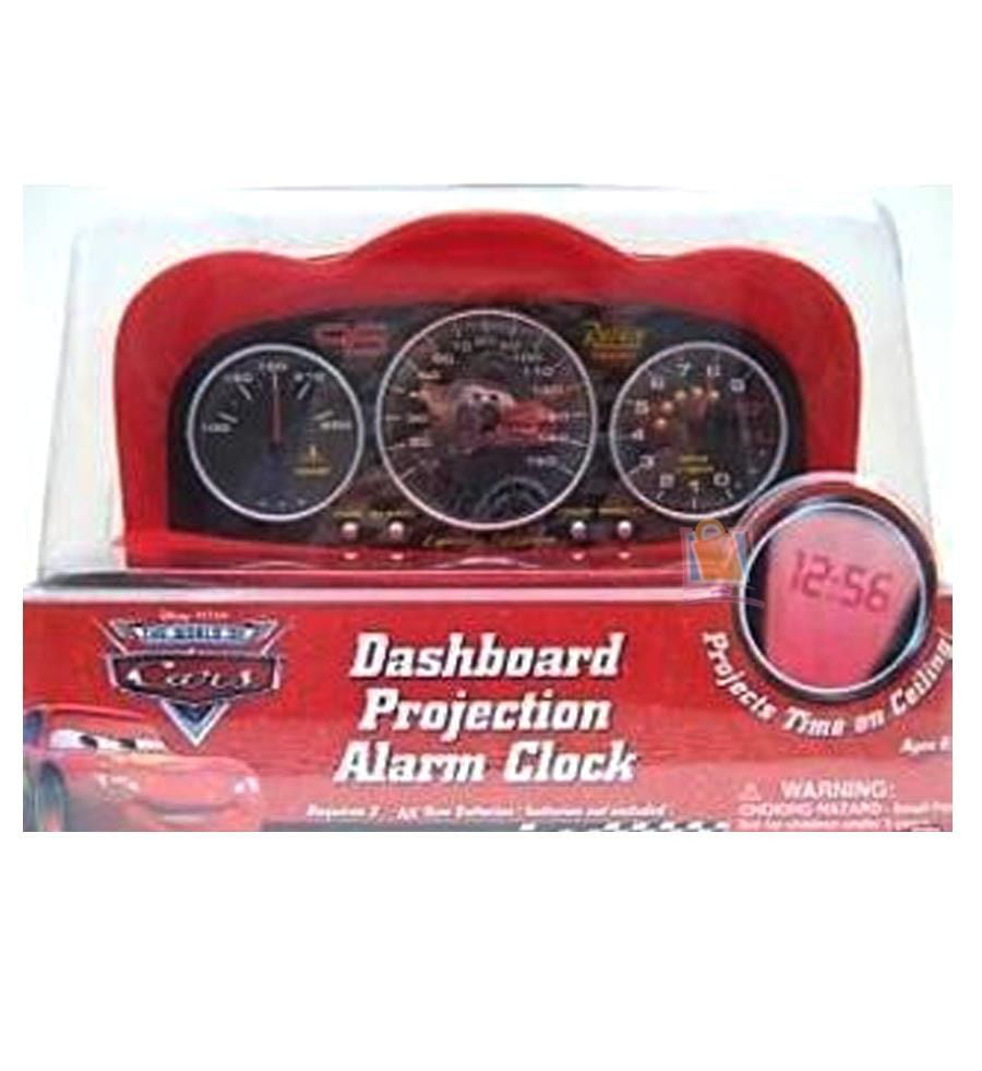 New Disney Cars Lightning McQueen Kids Alarm Clock 