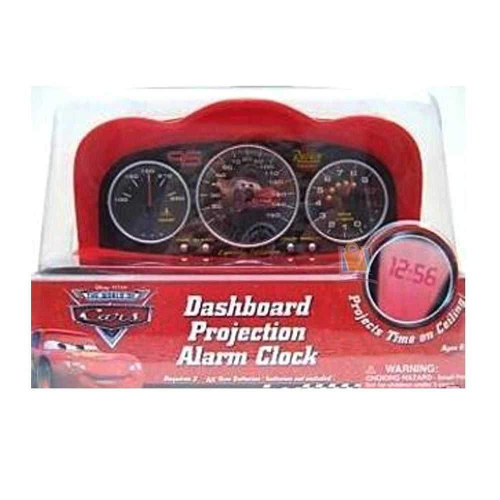 Disney Pixar Cars Dashboard Projection Alarm Clock Cars Alarm Clock