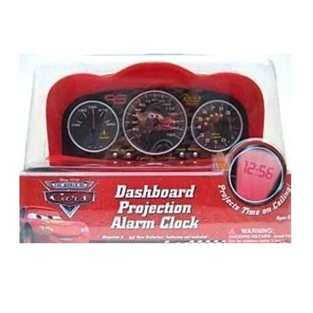 Disney Pixar Cars Dashboard Projection Alarm Clock Cars Alarm Clock