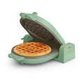 thumbnail image 2 of bella Flip-n-Store Belgian Waffle Maker with EverGood™ Ceramic Nonstick Coating, Power Indicator Light & Cool-Touch Handle, Seaglass, 2 of 9