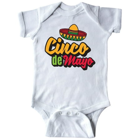 

Inktastic Cinco De Mayo with Sombrero Gift Baby Boy or Baby Girl Bodysuit