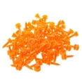 thumbnail image 2 of 100 Pcs/Pack Professional 25mm 0.98" Castle Golf Tees Orange, 2 of 6