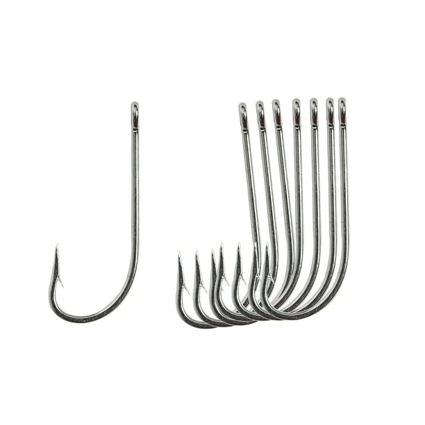 Mustad 34007 Classic O' Shaughnessy Stainless Steel Forged Hook (8-Pack),  Size 5/0 