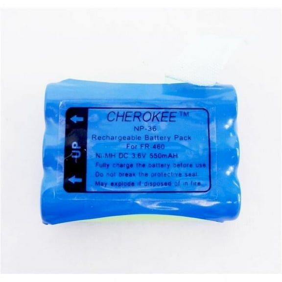 Replacement 3.6V - 550mAh Ni-mh Battery Pack for Cherokee FR460