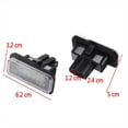 thumbnail image 5 of For MERCEDES BENZ LED License Plate Light W203(5D) Wanon W211 W219 6500K, 5 of 7