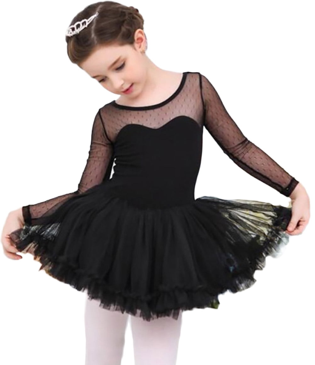 Fairy Dress Ballet Tutu Dance Costume Lilac 4-6 Years Polyester Stretch Leotard 