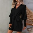 thumbnail image 4 of Vedolay Oversized Sweaters for Women Button Down Soft Knit Cardigan Coats Black,XL, 4 of 5