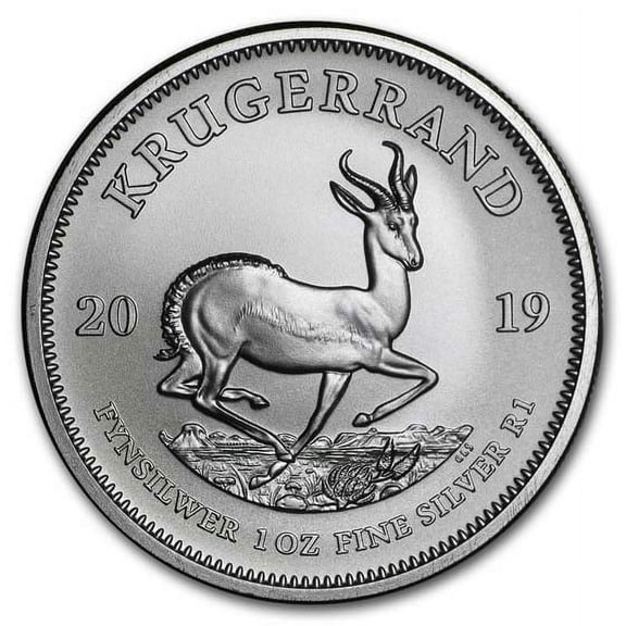 2019 South Africa 1 oz Silver Krugerrand BU