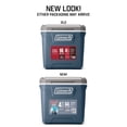 thumbnail image 4 of (2 pack) Coleman 316 Series 60QT Hard Chest Wheeled Cooler, Lakeside Blue, 4 of 13