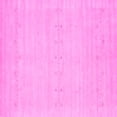 thumbnail image 1 of Ahgly Company Indoor Square Solid Pink Modern Area Rugs, 3' Square, 1 of 4