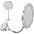 thumbnail image 1 of Milltrip 10X Magnifying Mirror with Light Makeup Mirror with Lights LED Lighted Makeup Mirror Vanity Mirror with Lights Flexible Gooseneck Mirror with Lights with Powerful Suction Cup, 1 of 8
