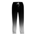 thumbnail image 7 of JGNGSHN Men's Lounge Pants Gradient Color Sleepwear with Drawstring Waist, Soft Pajama Bottoms with Pockets, Wide Leg Trousers, 7 of 7