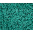 thumbnail image 5 of oneOone Polyester Lycra Turquoise Green Fabric Lace Floral Craft Projects Decor Fabric Printed By The Yard 56 Inch Wide, 5 of 5