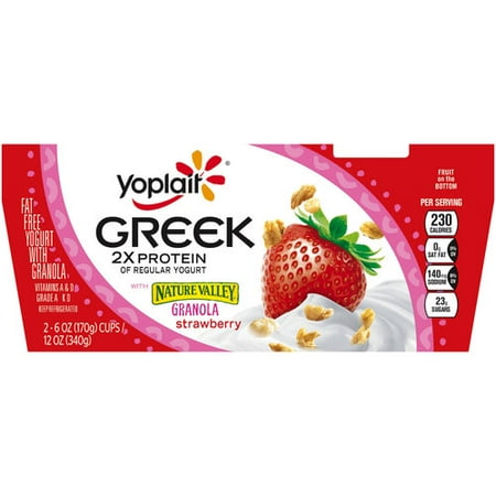 Yoplait Strwbry Greek Yog Wth Gran