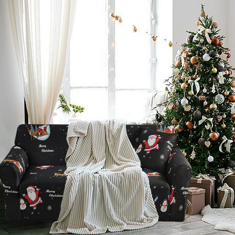 Christmas recliner covers deals