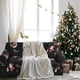 thumbnail image 5 of Funda elástica navideña para sofá de 2-3 plazas | Estampado de Papá Noel en poliéster rojo y blanco | Protector de muebles lavable a máquina | Decoración festiva para sala de estar, 5 of 6