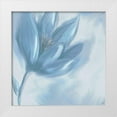 thumbnail image 1 of Lee, Judson 20x20 White Modern Wood Framed Museum Art Print Titled - Gentle Blue Flower, 1 of 4