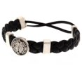 thumbnail image 1 of Celtic FC - Pulsera Diseño Pasador de PU Polipiel (Negro, Plateado), 1 of 3