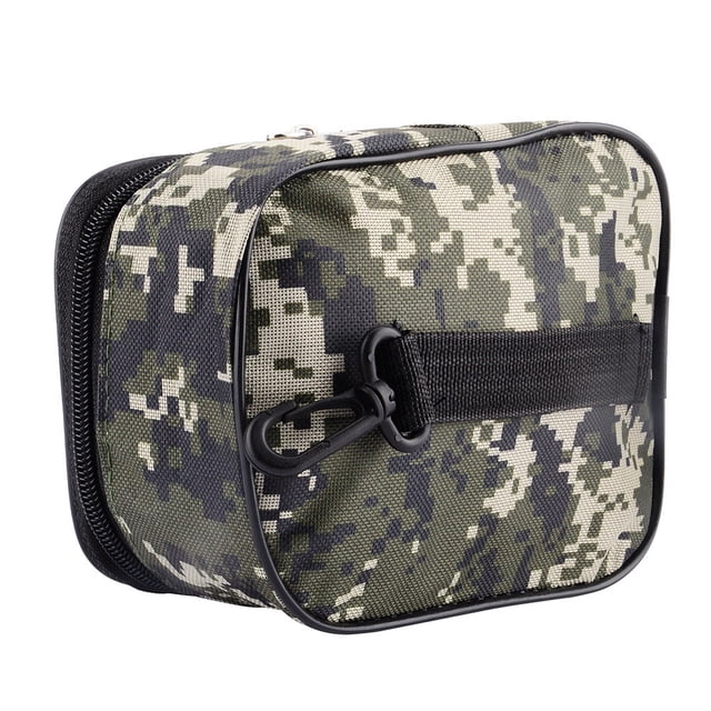 Sac de Pêche, Sac de Moulinet de Pêche Mini Sac de Pêche Sangles Réglables Sac de Rangement pour Moulinet de Pêche pour Matériel de Pêche