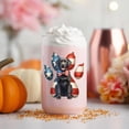 thumbnail image 4 of Patriotic Labrador Retriever 4th of July Independence Paws 16oz Glass Cup Mug Lab Dog Lover Gifts Glass Can - 02010, 4 of 5