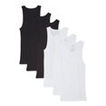 thumbnail image 3 of Umbro Boys Undershirts, 6 Pack Rib Tank Undershirts Sizes 4 - 20, 3 of 4