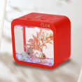 thumbnail image 3 of Energy Saving Fish Tank Stylish Reusable Clamshell Feeding Window Fish Terrarium Household Supplies, 3 of 4