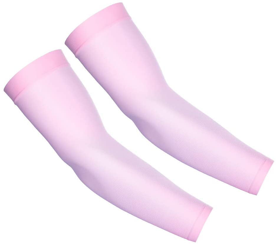 Sports Arm Compression Sleeve Elbow Protector Support Brace Ice Silk Good A436 