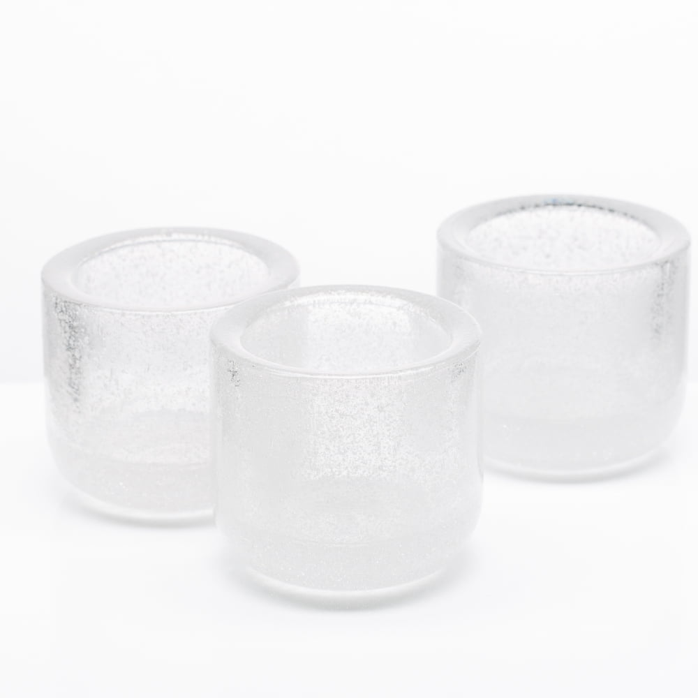 Richland Bubbles Candle Holder Clear Set of 48