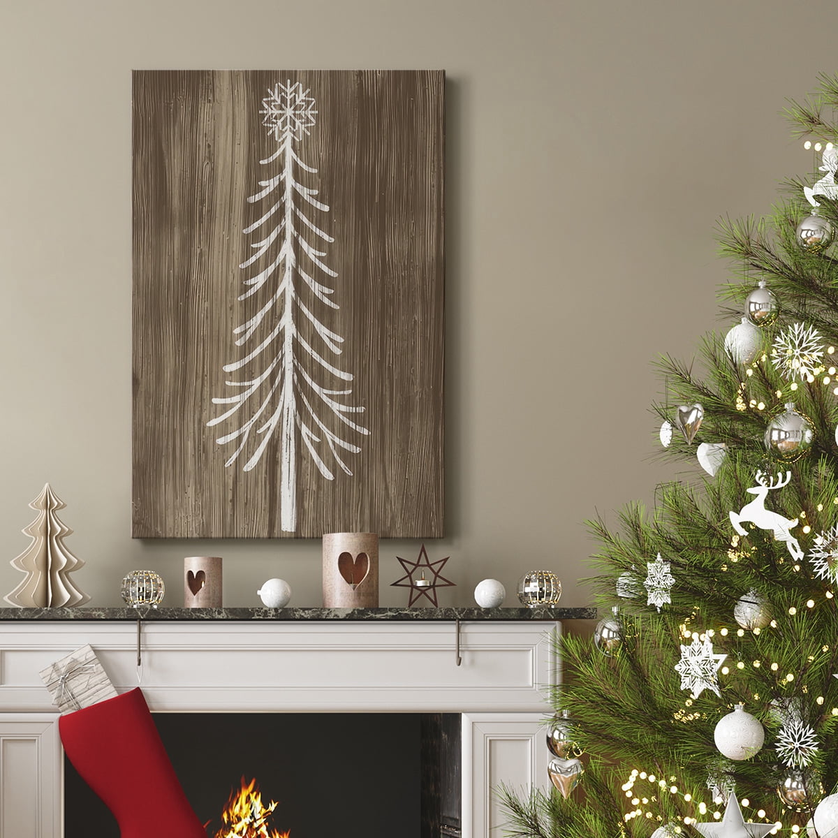 Barnwood Wonderland VII- Gallery Wrapped Canvas