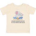 thumbnail image 3 of Inktastic My Great Grandpa Loves Me to the Moon and Back Elephants Boys or Girls Baby T-Shirt, 3 of 5