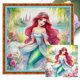 thumbnail image 1 of Hilo Algodón Ecológico Bordado Punto Cruz Princesa Ariel Con 18CT 35x35cm, 1 of 9