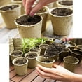 thumbnail image 7 of GROWNEER 120 Packs 3 Inch Peat Pots Plant Starters for Seedling with 15 Pcs Plant Labels, Biodegradable Herb Seed Starter Pots Kits, Garden Germination Nursery Pot, 7 of 7