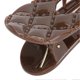 thumbnail image 3 of 10pcs Metal Snap Hair Clip Plaid Vintage Wide Tooth Hair Clip Barrette for Makeup Brown, 3 of 4