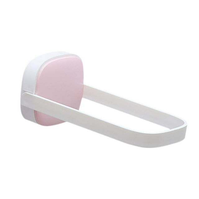 Perchero apilador para ropa, organizador que ahorra espacio, fácil instalación, resistente al agua. rosa blanco