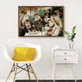 thumbnail image 3 of IDEA4WALL Framed Canvas Wall Art for Living Room, Bedroom La Grenouillere by Pierre-Auguste Renoir Canvas Prints for Modern Home Decoration Ready to Hang, 3 of 4