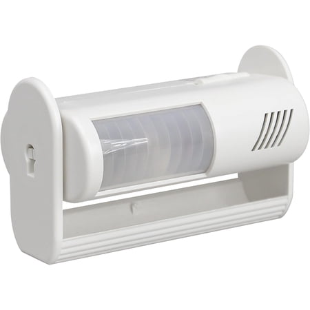 Wireless PIR Motion Sensor Alarm, 26 Ft Detection Range, 80dB Alert or Chime