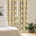 thumbnail image 2 of Ambesonne Cat Curtains, Feline Animals in Forest, Pair of 28"x84", Multicolor, 2 of 5
