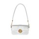 thumbnail image 1 of Bolso de hombro de PU de gran capacidad, moda, suavidad, transpirabilidad, bolso para las axilas, bolsos para fiestas de oficina, color blanco, tamaño libre, 1 of 8