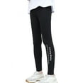 thumbnail image 4 of 3-15Years Toddler Child Girls Warm Leggings Kids Fall And Winter Fleece Lined Skinny Pants, 4 of 7