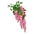thumbnail image 2 of Clearance! Artificial Wisteria Vine Garland Feet Piece Ratta Hanging Flowers for Home Garden Wedding Décor, 2 of 5
