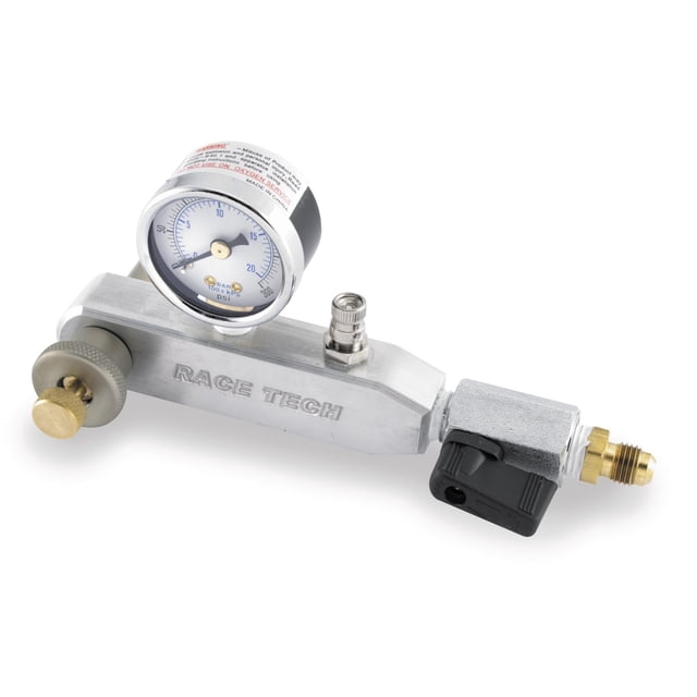 Race Tech Jauge d'Azote Pro Shock 0-300 PSI Universelle