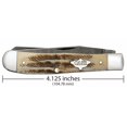 thumbnail image 2 of Case xx Knives Trapper Damascus Vintage Bone 1/1400 Pocket Knife, 2 of 5
